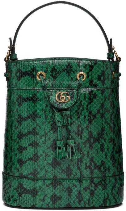 gucci green snake bag|gucci bag with snake buckle.